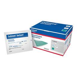 Abbildung: Cutimed Sorbact Kompressen 7x9 cm 40 St, Kompressen PZN 17755872