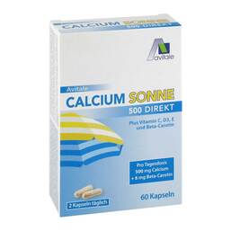 Abbildung: Calcium Sonne 500 Kapseln Kapseln, 60 St PZN 17819477