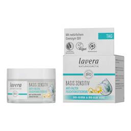 Abbildung: Lavera basis sensitiv Feuchtigkeitscreme Q10 50 ml, Tagescreme PZN 17828016