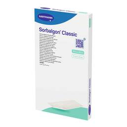 Abbildung: Sorbalgon Classic 10x20 cm Calciumalginat-Kompresse 5 St, Verband PZN 17834413