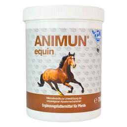 Abbildung: Animun equin Pulver für Pferde 750 g, Pulver PZN 17835105