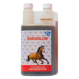 Abbildung: Emobilor flüssig für Pferde 1 l, Flüssigkeit PZN 17835186