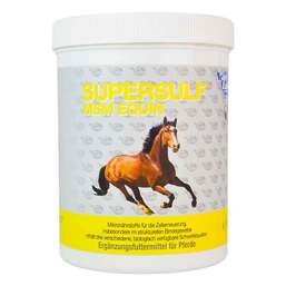 Abbildung: Supersulf MSM equin Pulver für Pferde 1 kg, Pulver PZN 17835393