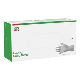 Abbildung: Sentina Azure Nitrile Untersuchungshandschuhe unste.pf S 6 - 7 100 St, Handschuhe PZN 17841494