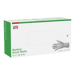 Abbildung: Sentina Azure Nitrile Untersuchungshandschuhe unste.pf XL 9 - 10 100 St, Handschuhe PZN 17841525