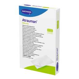 Abbildung: Atrauman Silicone steril 5x7 cm Kompressen 5 St, Kompressen PZN 17843725
