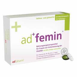 Abbildung: Adfemin Monatspackung Kapseln 1 P, Kombipackung PZN 17844216