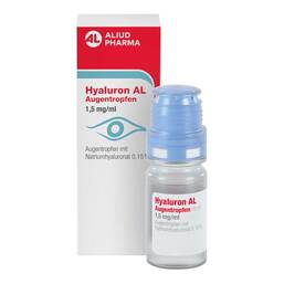 Abbildung: Hyaluron AL Augentropfen 1,5 mg / ml 1X10 ml, Augentropfen PZN 17844647
