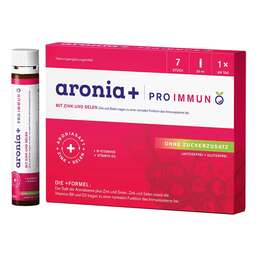 Abbildung: Aronia + Pro Immun Trinkampullen 7X25 ml, Trinkampullen PZN 17846600