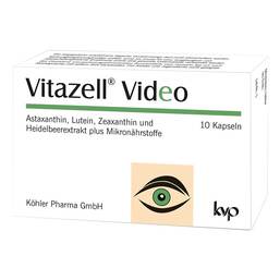Abbildung: Vitazell Video Kapseln Kapseln, 10 St PZN 17847172