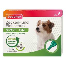 Abbildung: Zecken- und Flohschutz SPOT-ON für kleine Hunde 3 ml, Tropfen PZN 17849337