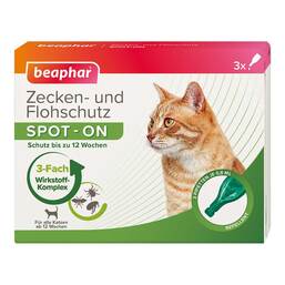 Abbildung: Zecken- und Flohschutz SPOT-ON für Katzen 2.4 ml, Tropfen PZN 17849366