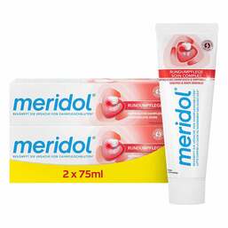 Abbildung: Meridol Rundumpflege Zahnpasta Doppelpack 2X75 ml, Zahnpasta PZN 17853764