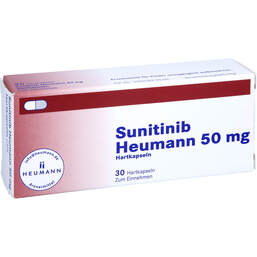 Abbildung: Sunitinib Heumann 50 mg Hartkapseln 30 St, Hartkapseln PZN 17858715