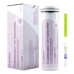 Abbildung: Cyclotest Ovulationstest LH-Teststreifen 25 St, Teststreifen PZN 17859850