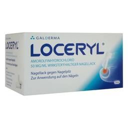 Abbildung: Loceryl Nagellack gegen Nagelpilz Direkt-Applikat. 5 ml, Wirkstoffhaltiger Nagellack PZN 17864041