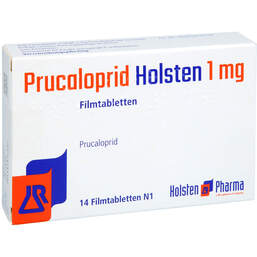 Abbildung: Prucaloprid Holsten 1 mg Filmtabletten 14 St, Filmtabletten PZN 17869334