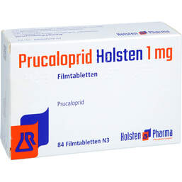 Abbildung: Prucaloprid Holsten 1 mg Filmtabletten 84 St, Filmtabletten PZN 17869357
