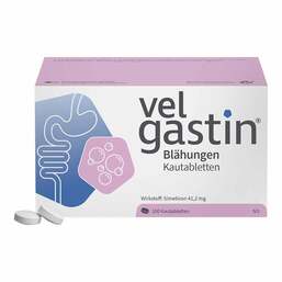 Abbildung: Velgastin® Blähungen Kautabletten 100 St, Kautabletten PZN 17869759