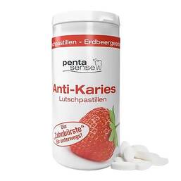 Abbildung: Penta-Sense Anti-Karies Lutschpastillen Erdbeere 150 St, Pastillen PZN 17872230