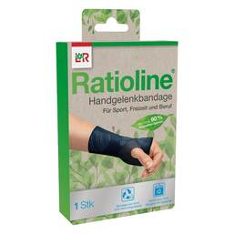 Abbildung: Ratioline Handgelenkbandage Größe S 1 St, Bandage PZN 17872773
