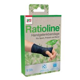 Abbildung: Ratioline Handgelenkbandage Größe M 1 St, Bandage PZN 17872796