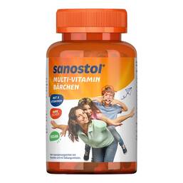 Abbildung: Sanostol Multi-Vitamin Bärchen 60 St PZN 17873146