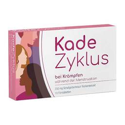 Abbildung: KadeZyklus bei Krämpfen während der Menstruation 10 St, Filmtabletten PZN 17874387