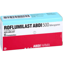 Abbildung: Roflumilast Abdi 500 Mikrogramm Filmtabletten 30 St, Filmtabletten PZN 17874654