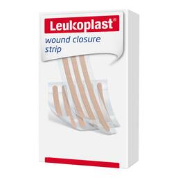 Abbildung: Leukoplast wound closure strip Mix beige 2 St, Pflaster PZN 17875702