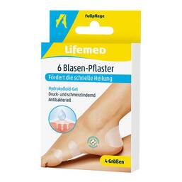 Abbildung: Blasenpflaster 6 St, Pflaster PZN 17878008
