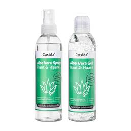 Abbildung: Aloe Vera Gel + Aloe Vera Spray Set 2X200 ml PZN 17881223