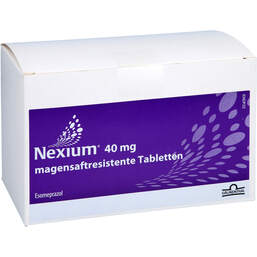 Abbildung: Nexium 40 mg magensaftresistente Tabletten 90 St, Tabletten magensaftresistent PZN 17883570