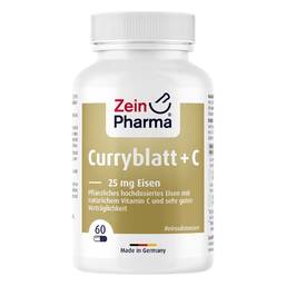 Abbildung: Curryblatt Eisen 25 mg + C Kapseln 60 St, Kapseln PZN 17885497