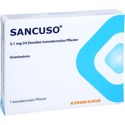 Abbildung: Sancuso 3,1 mg / 24 Stunden transdermale Pflaster 1 St, Pflaster transdermal PZN 17887036