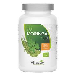 Abbildung: Vitactiv Bio Moringa 1350 mg Kapseln 90 St, Kapseln PZN 17891285