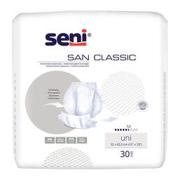 Abbildung: Seni San Classic Inkontinenzvorlage uni 30 St PZN 17894125