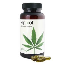 Abbildung: Cannabisöl Kapseln Elpixol Kapseln, 60 St PZN 17902764