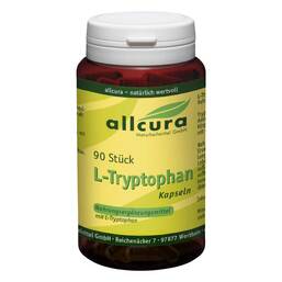 Abbildung: L-Tryptophan 500 mg Kapseln 90 St, Kapseln PZN 17907810