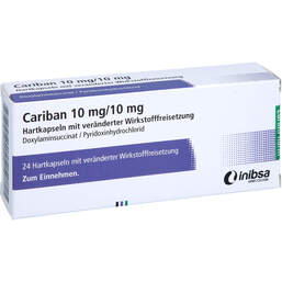 Abbildung: Cariban 10 mg / 10 mg Hartkapseln mit veränderter Wirkstofffreisetzung 24 St, Hartkapseln mit veränderter Wirkstofffreisetzung PZN 17920934