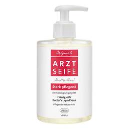Abbildung: Arztseife flüssig mit Dispenser 300 ml, Flüssigseife PZN 17923105
