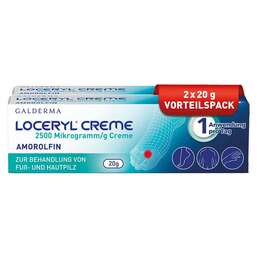 Abbildung: LOCERYL® Creme gegen Fußpilz Creme, 2X20 g PZN 17933658