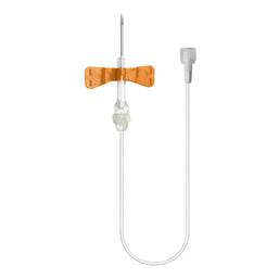 Abbildung: Venofix Safety Venenpunkt.25 G 0,5x19mm 30cm orang 1 St, Kanüle PZN 17935315 