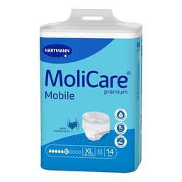 Abbildung: Molicare Premium Mobile 6 Tropfen Größe XL 14 St PZN 17936504