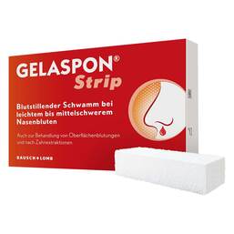 Abbildung: GELASPON® Strip Blutstillender Schwamm 4 St, Streifen PZN 17940575
