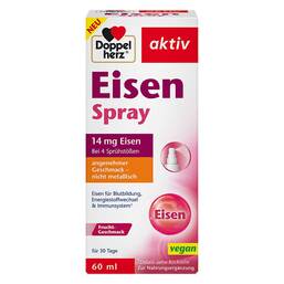 Abbildung: Doppelherz Eisen Spray Spray, 60 ml PZN 17942315