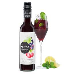 Abbildung: Aperino Bio-Aperitif alk.frei Johannisb.Acero.Salus 370 ml, Flüssigkeit PZN 17942551