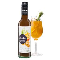 Abbildung: Aperino Bio-Aperitif alk.frei Curcuma-Ingwer Salus 370 ml, Flüssigkeit PZN 17942568