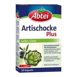 Abbildung: Abtei Artischocke Plus Kapseln 30 St, Kapseln PZN 17944047