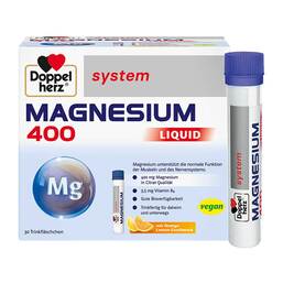 Abbildung: Doppelherz Magnesium 400 Liquid system Trinkampulle 30 St, Trinkampullen PZN 17946158